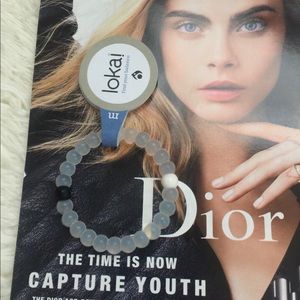 Clear lokai bracelet